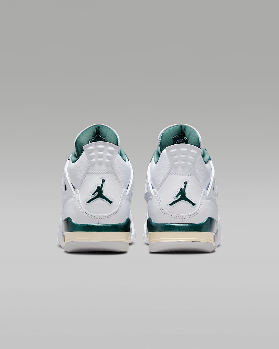 Air Jordan 4 Retro Oxidized Green Big Kids Shoes. Nike